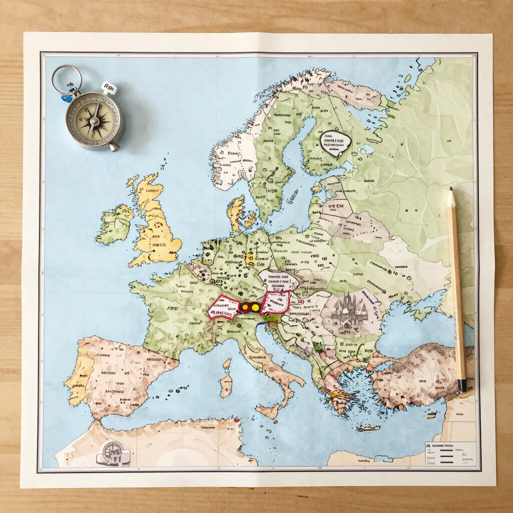 Itinéraire Europe sur mesure